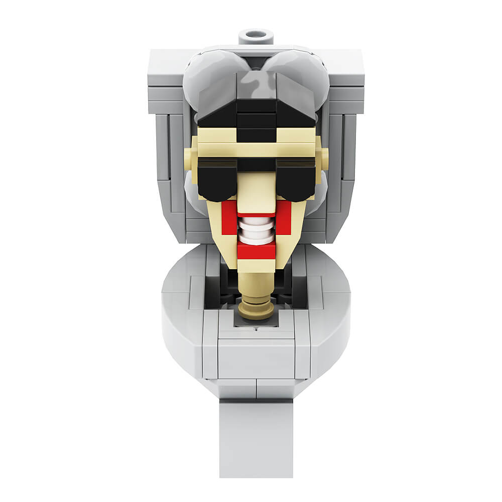 Moc Skibidi Toilet Man Bricks Toilet Man Battle Building Blocks