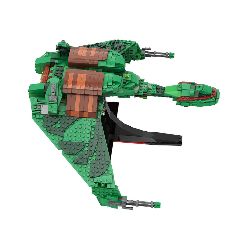 100PCS Mini Klingon Bird of Prey MOC Building Block Bricks – mocpixel