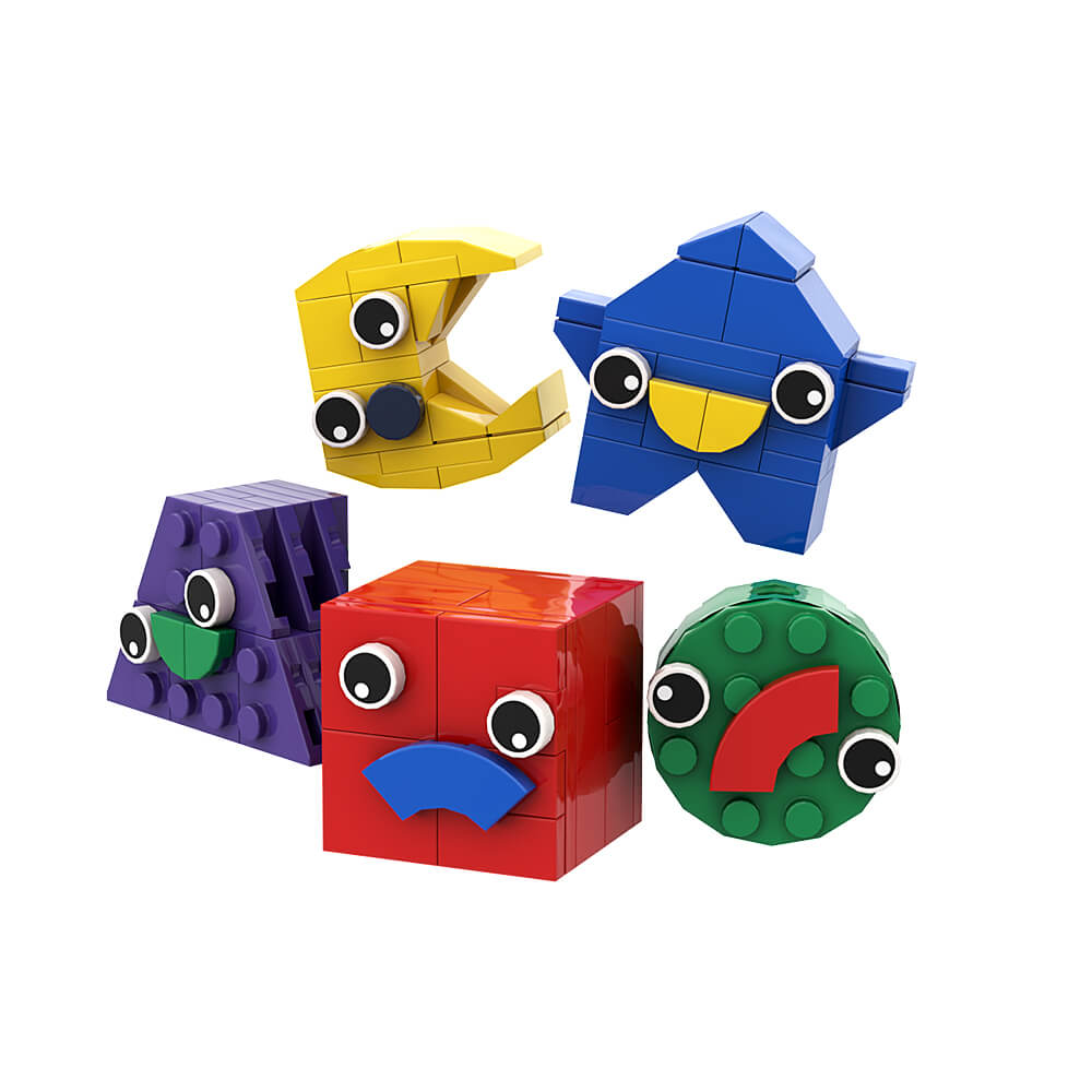 The Amazing Digit Circus Characters MOC Building Block Bricks |MocPixe –  mocpixel