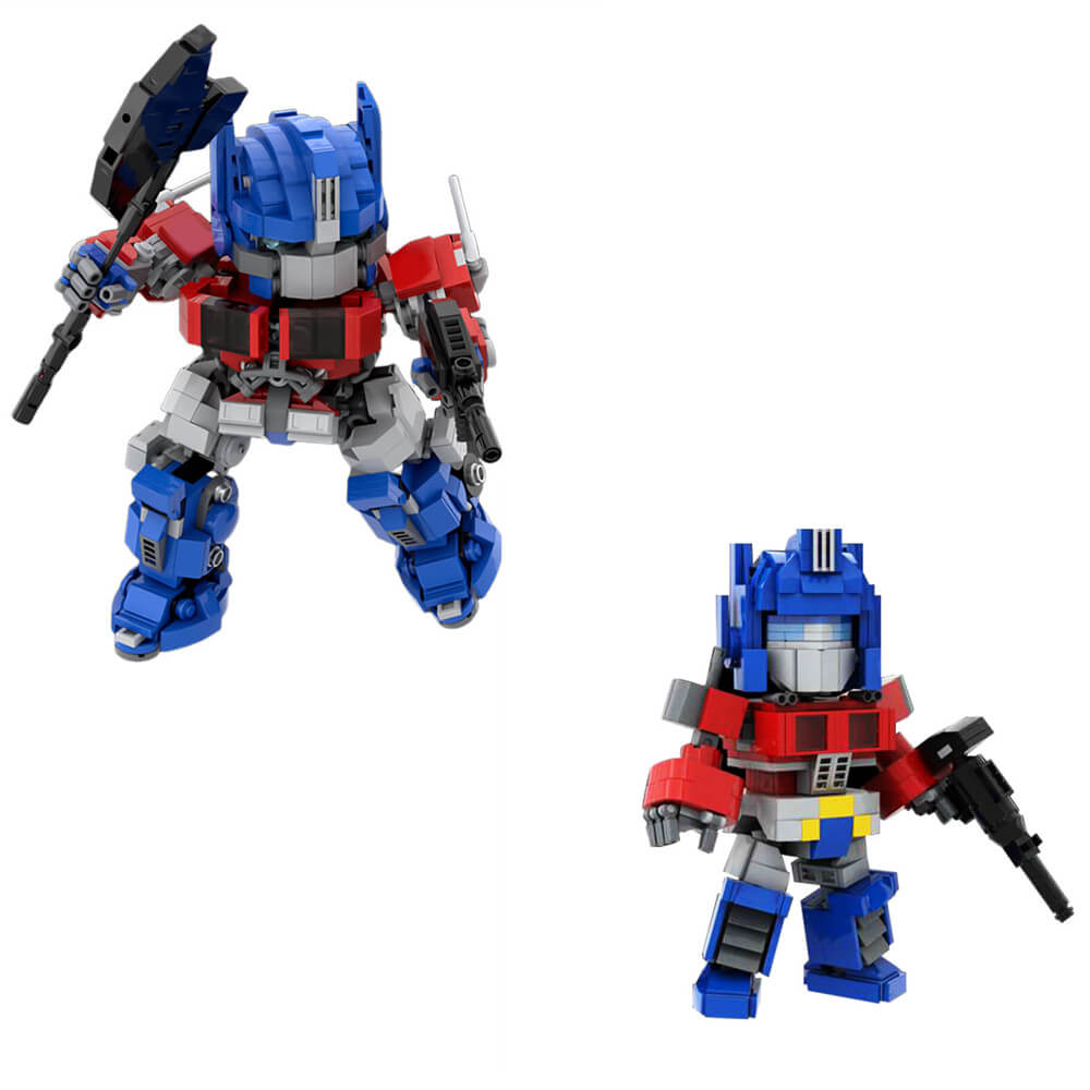 G1/ Final - Optimus Prime Sd MOC Building Block Bricks |MocPixel – mocpixel