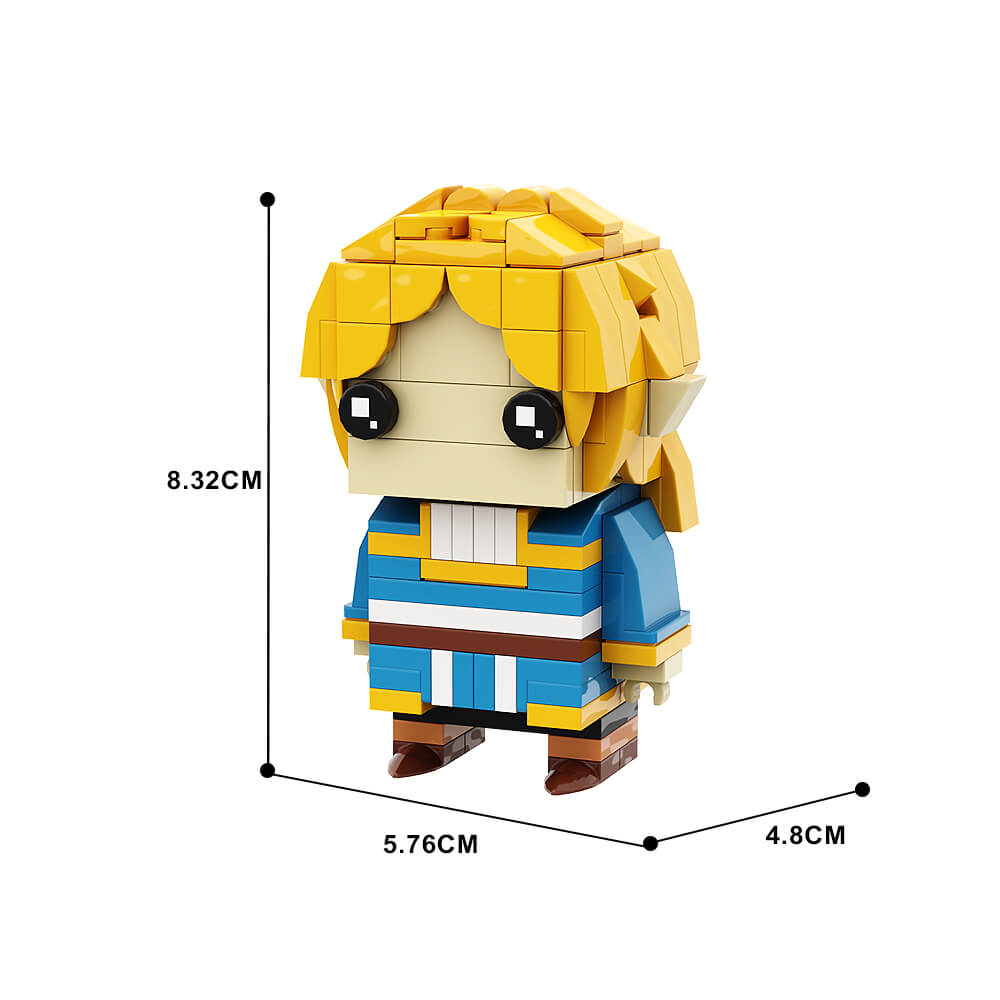 DIY Legend Of Zelda Building Blocks BOTW Figure Mini Blocks Zelda Pixel Art  Zelda Gifts - RegisBox