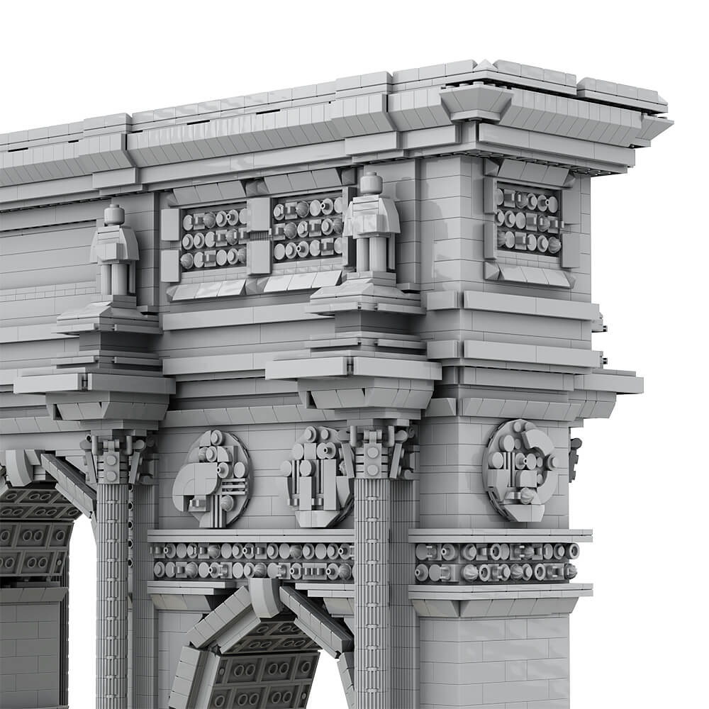 CIS 5223 The Triumphal Arch Of ParisnBuilding shops Bricks