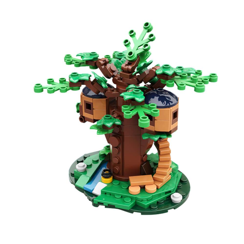 236PCS MOC-124112 Treehouse - mini MOC Building Block Bricks – mocpixel