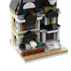 439PCS MOC 107172 Mini Modular 10273 Haunted House MOC Building