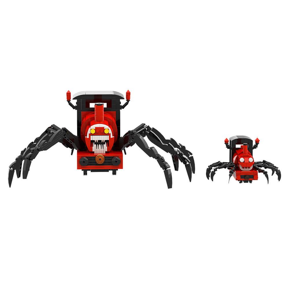 Choo-Choo Charles Horrors Game Spider Train MOC Building Block Bricks –  mocpixel