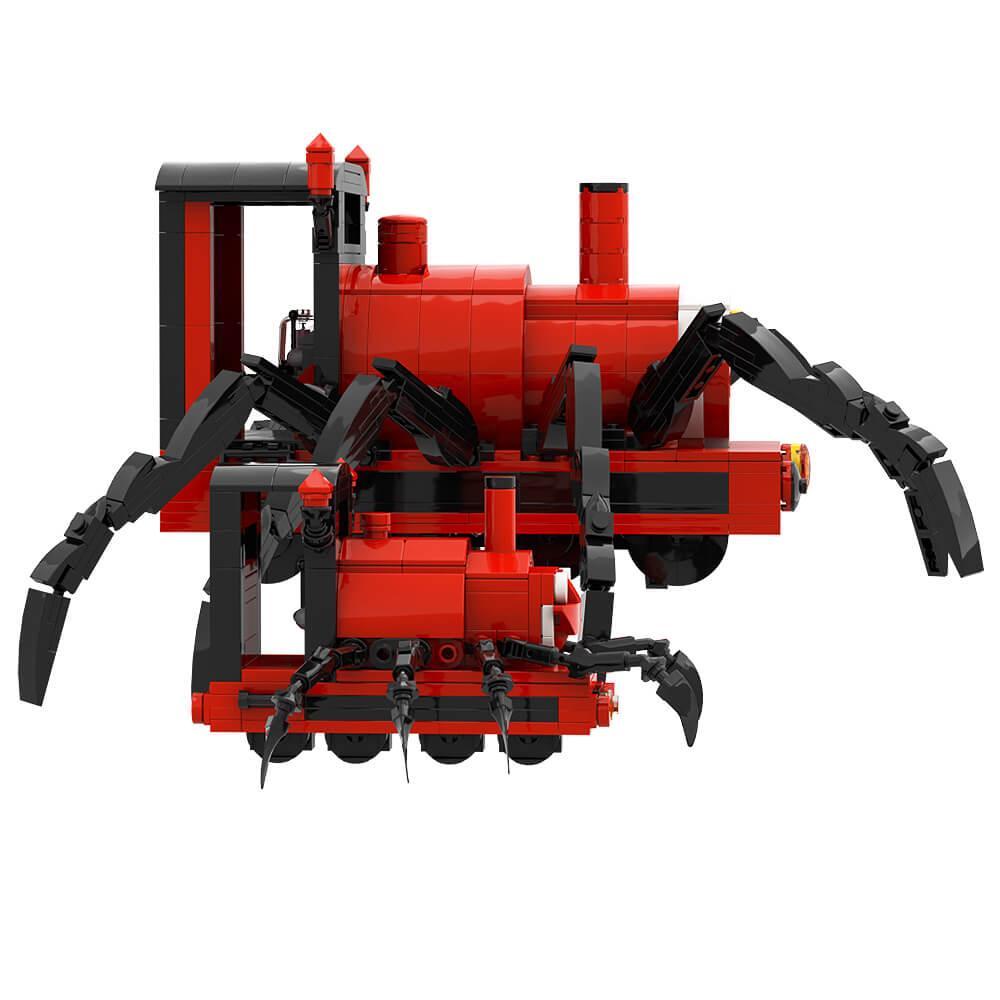 Choo-Choo Charles Horrors Game Spider Train MOC Building Block Bricks –  mocpixel
