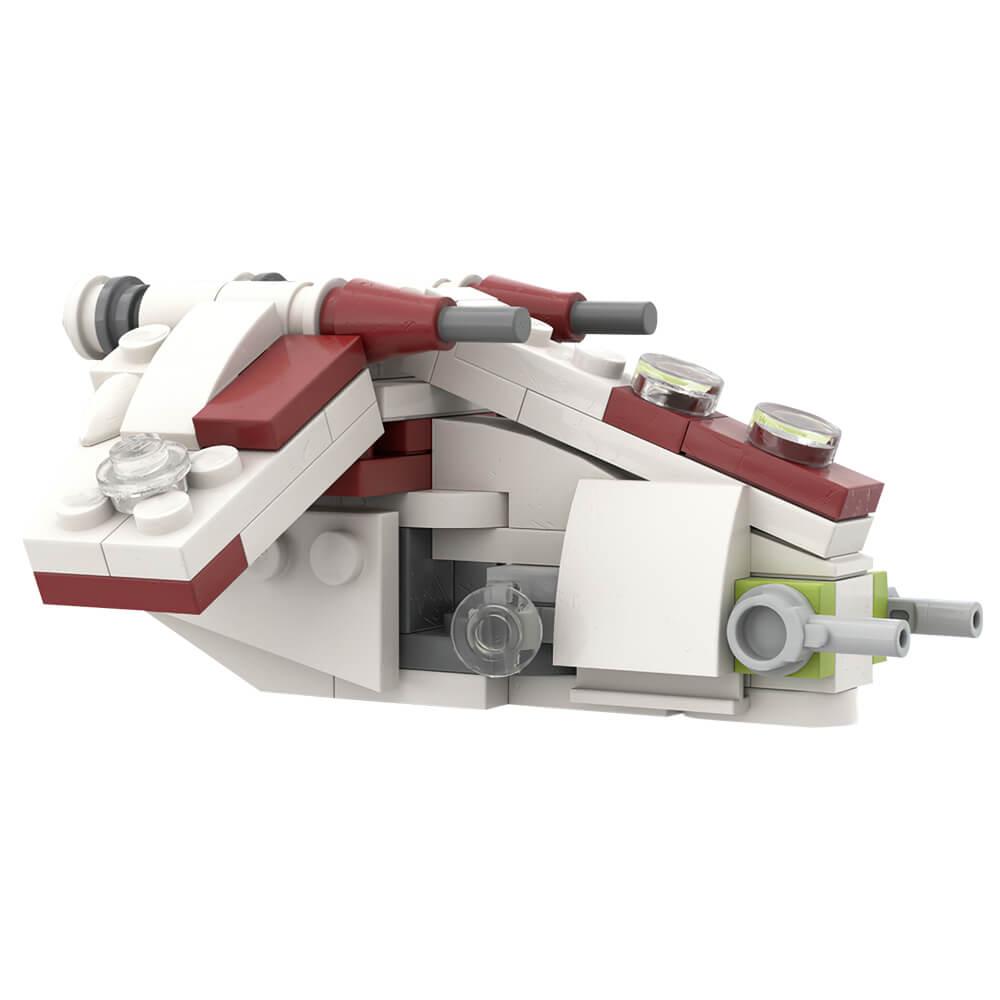 LEGO MOC LAAT - Republic Gunship [micro scale] by Xigphir